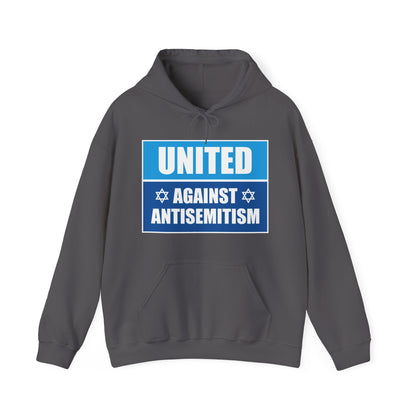 “United Against Antisemitism” Unisex Hoodie