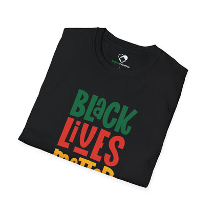 “Black Lives Matter – Solidarity (Pan-Africa 2)” Unisex T-Shirt
