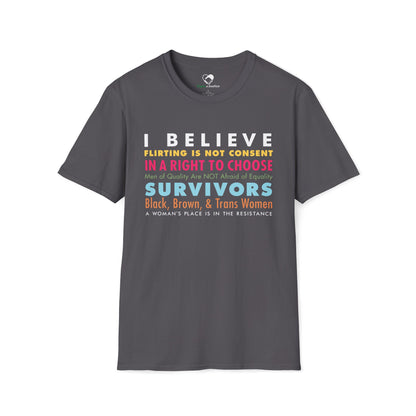 "We Believe Women" Unisex T-Shirt