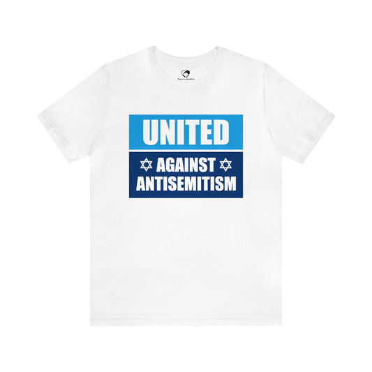 “United Against Antisemitism” Unisex T-Shirt (Bella+Canvas)