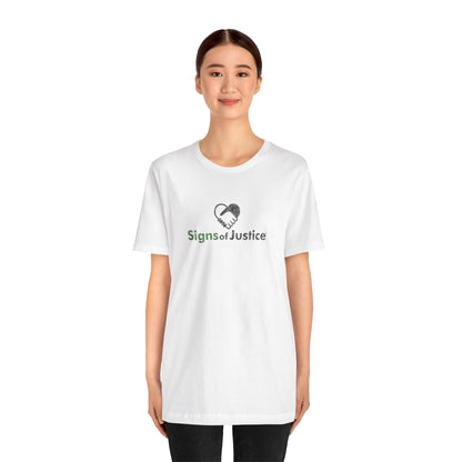 “Signs Of Justice” Unisex T-Shirt (Bella+Canvas)