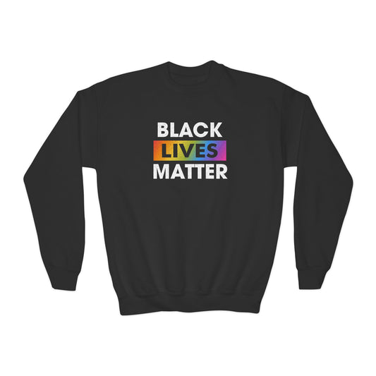 “Black Lives Matter (LGBTQ+)” Youth Sweatshirt