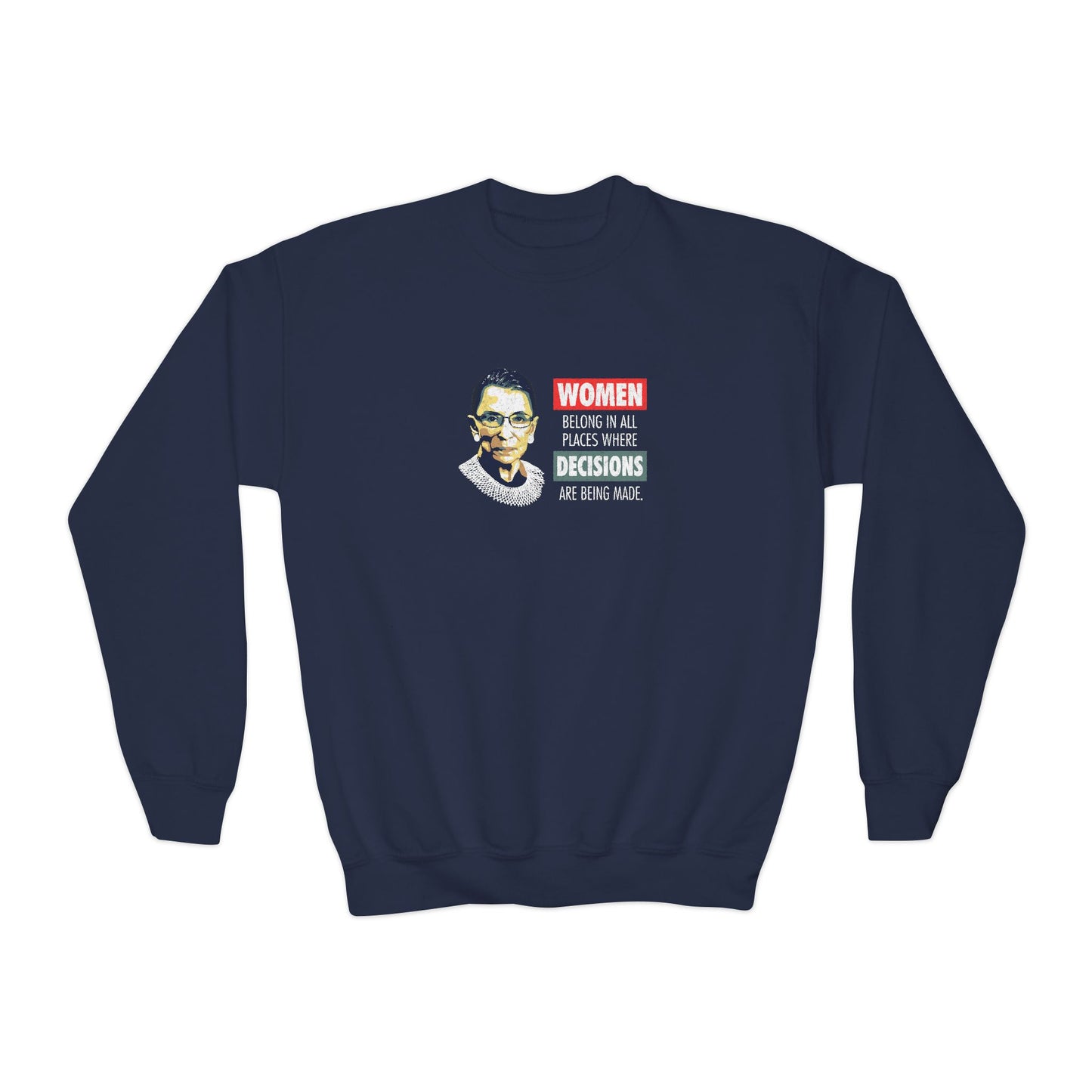 “Notorious RBG” Youth Sweatshirt