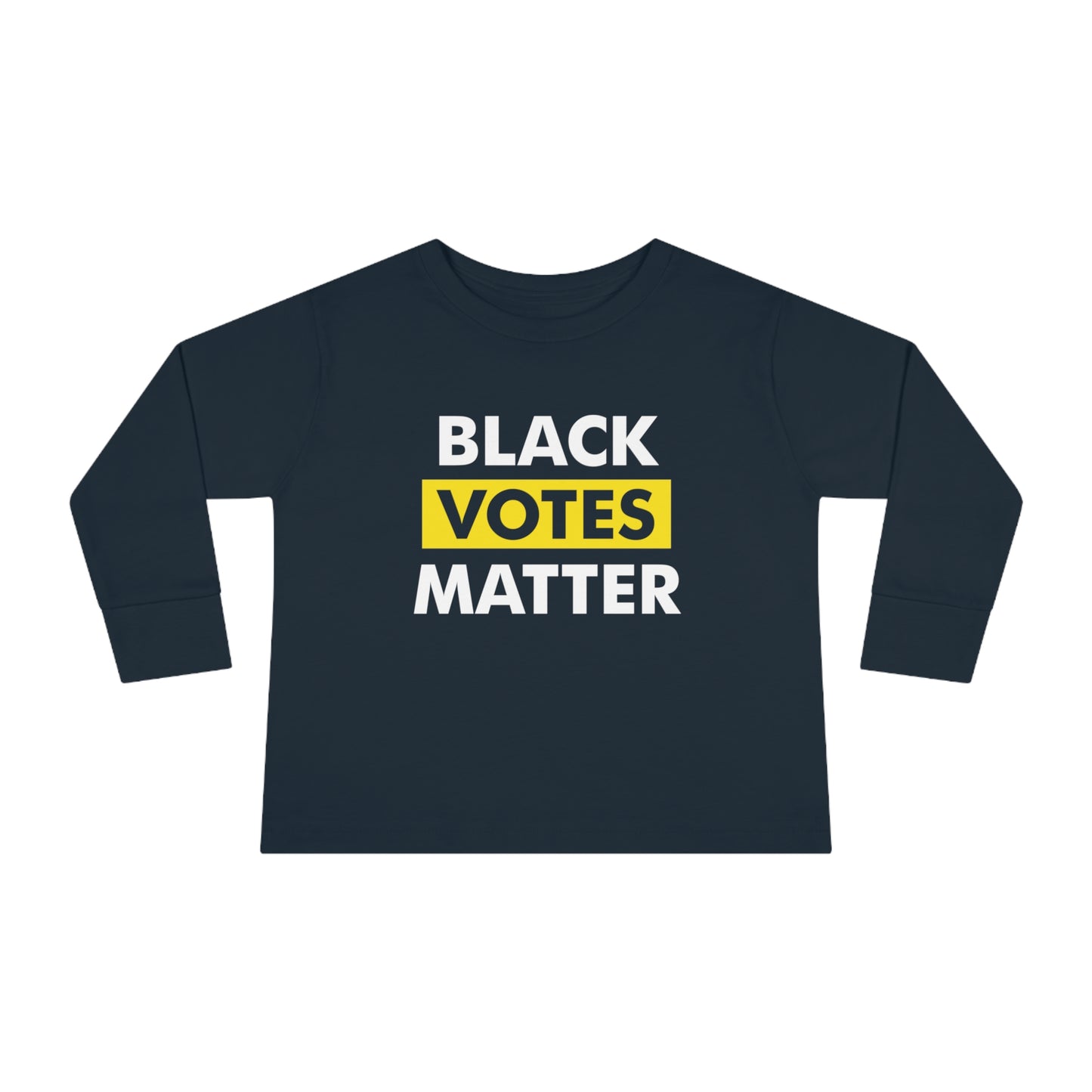 “Black Votes Matter” Toddler Long Sleeve Tee