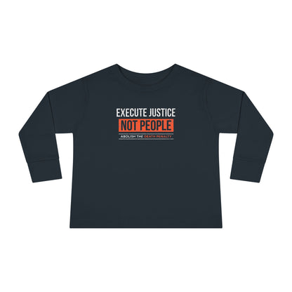 “Execute Justice” Toddler Long Sleeve Tee