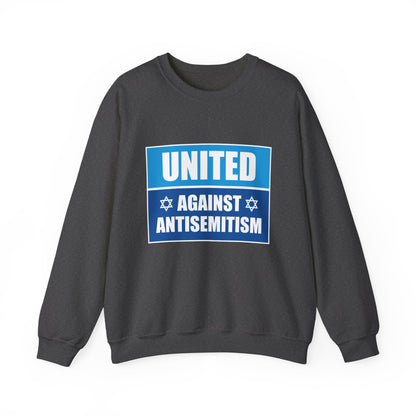 “United Against Antisemitism” Unisex Sweatshirt