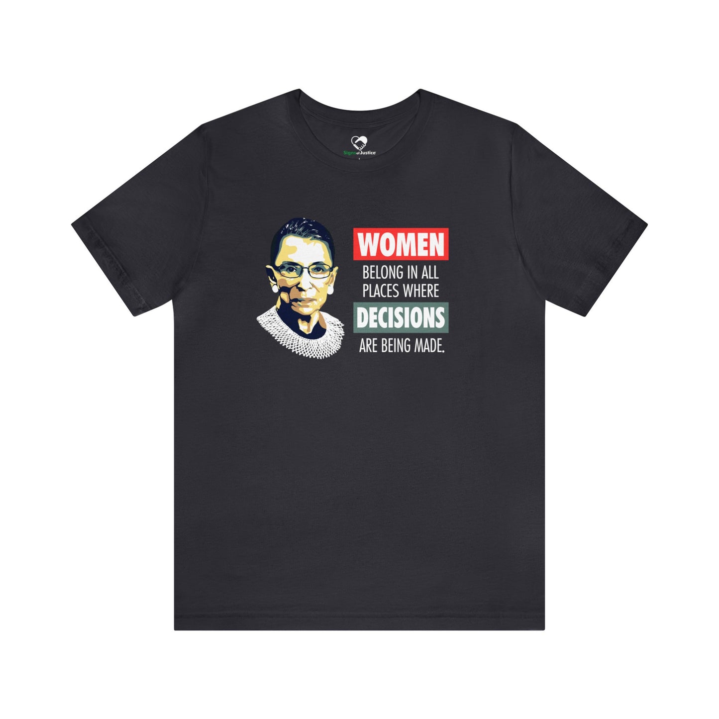 “Notorious RBG” Unisex T-Shirt (Bella+Canvas)