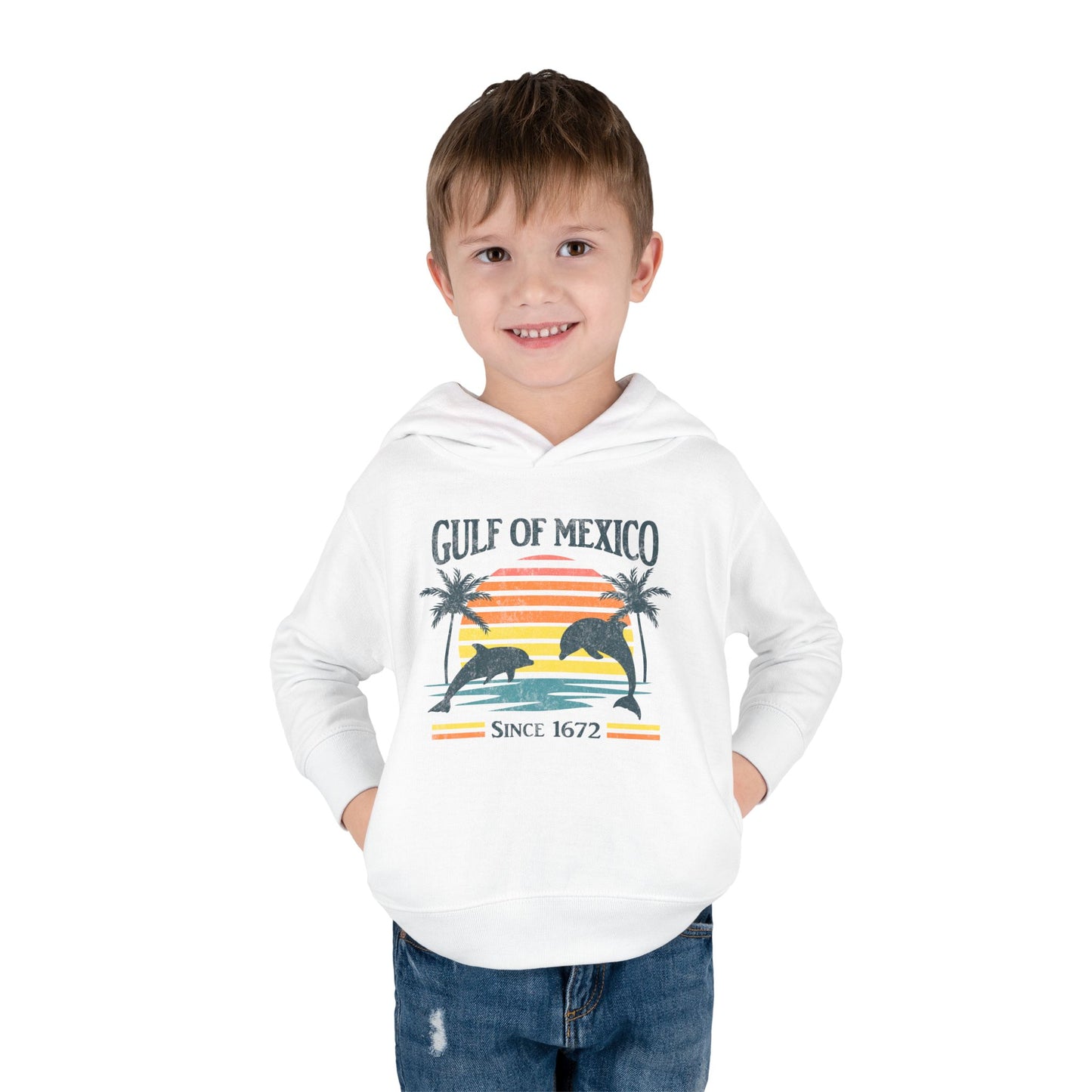 "Gulf of Mexico - Since 1672" Toddler Hoodie