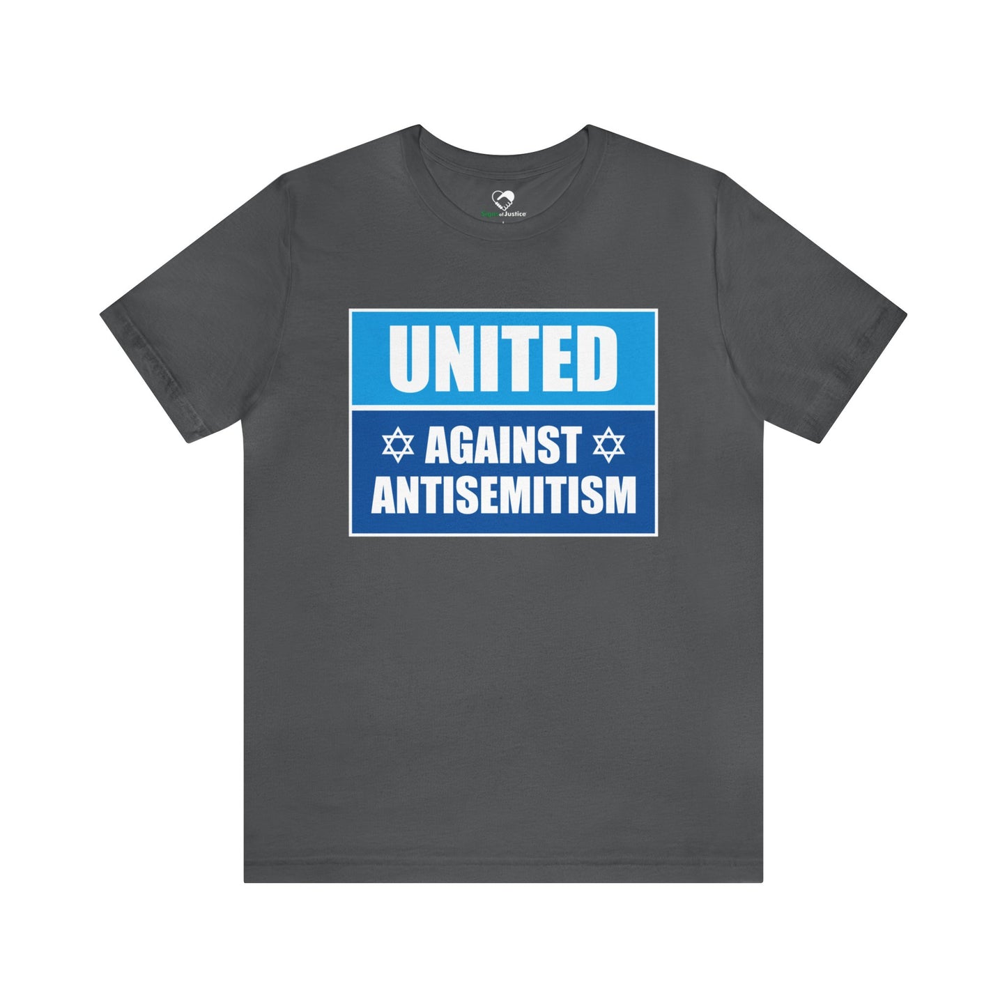 “United Against Antisemitism” Unisex T-Shirt (Bella+Canvas)