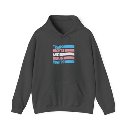 “Trans Rights Are Human Rights” Unisex Hoodie