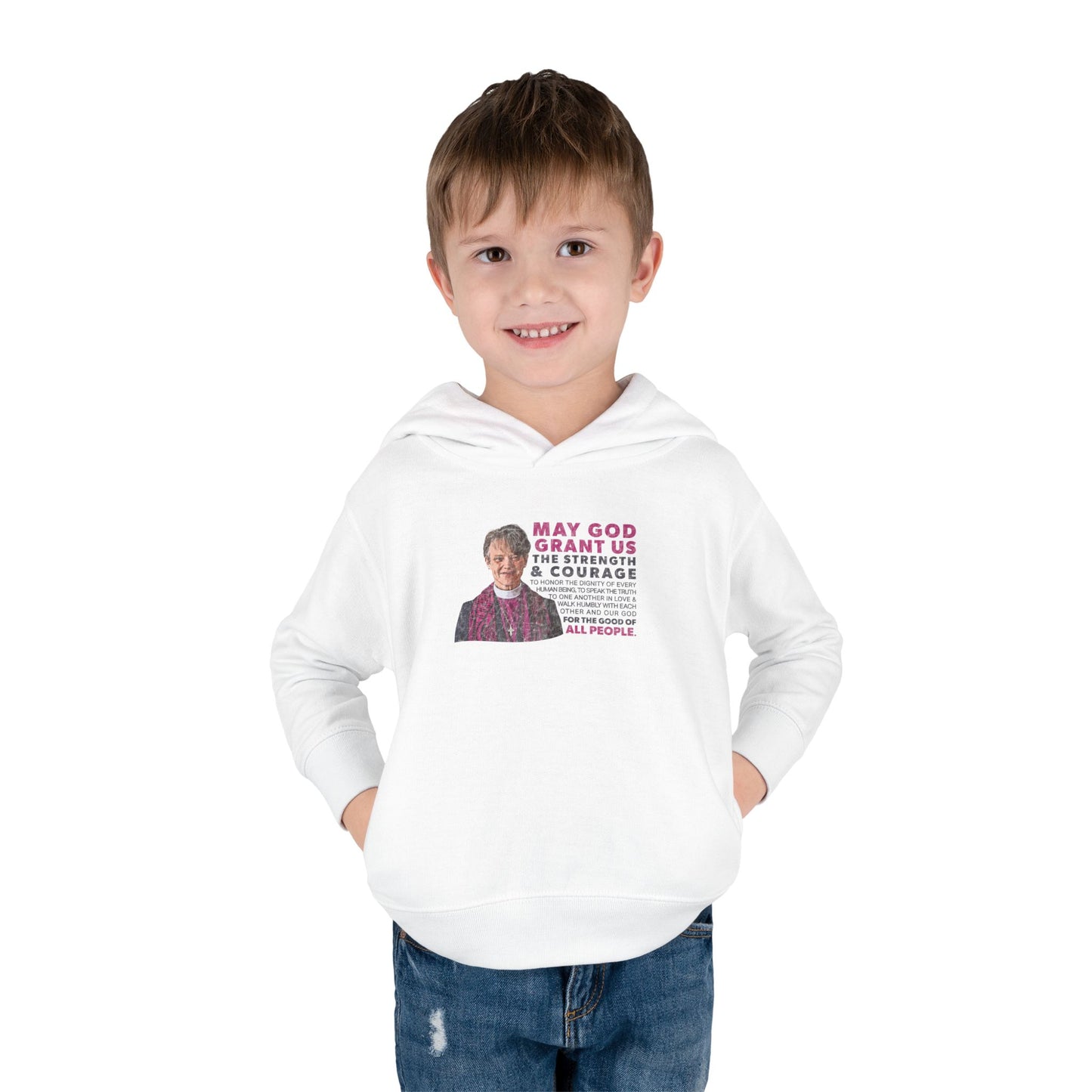 "Mariann Budde Bishop" Toddler Hoodie