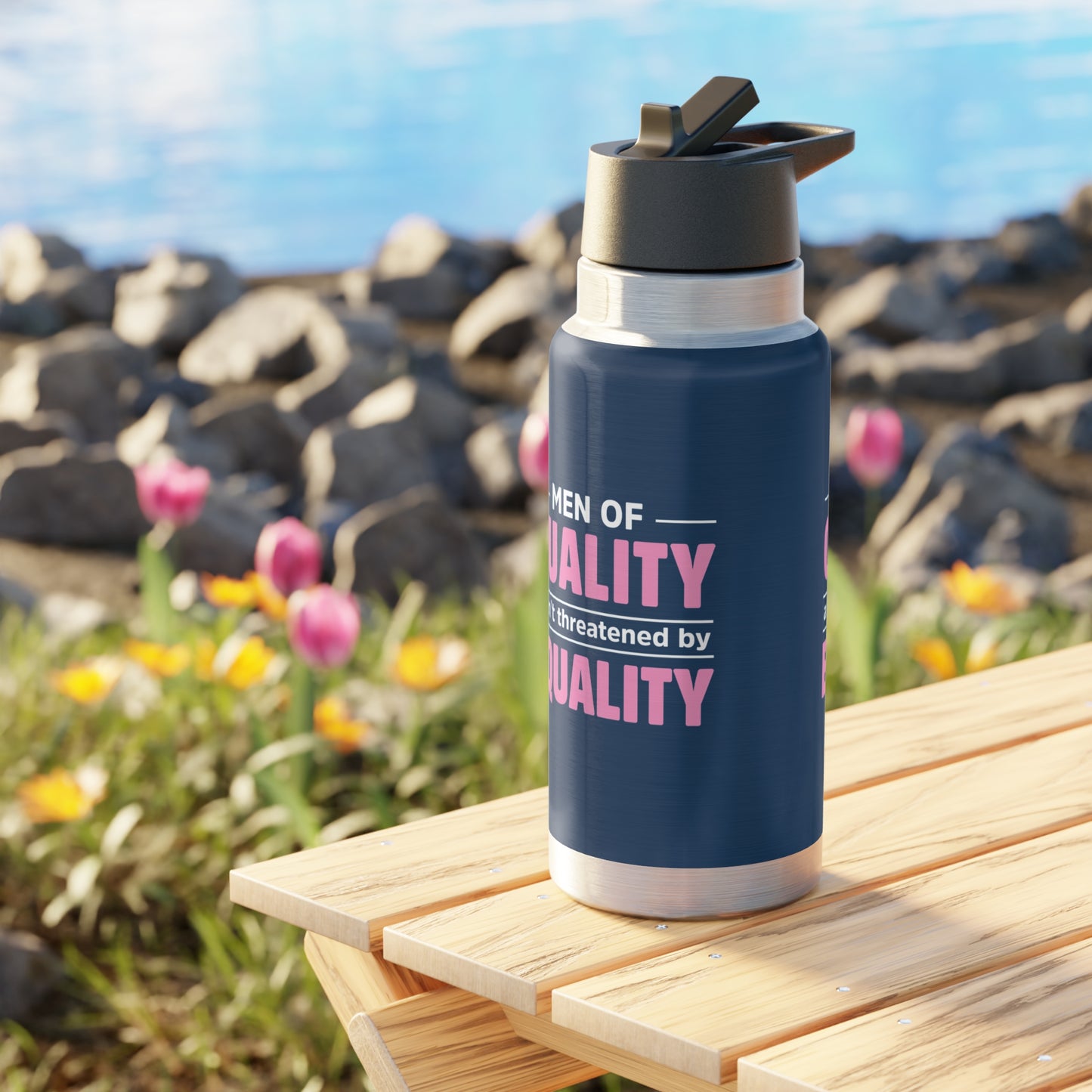 “Men of Quality” 32 oz. Tumbler/Water Bottle