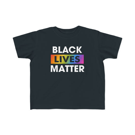 “Black Lives Matter (LGBTQ+)” Toddler's Tee