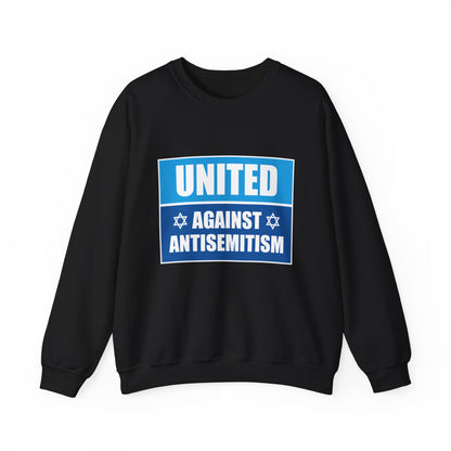 “United Against Antisemitism” Unisex Sweatshirt