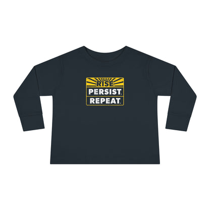 "Rise Persist Repeat" Toddler Long Sleeve Tee