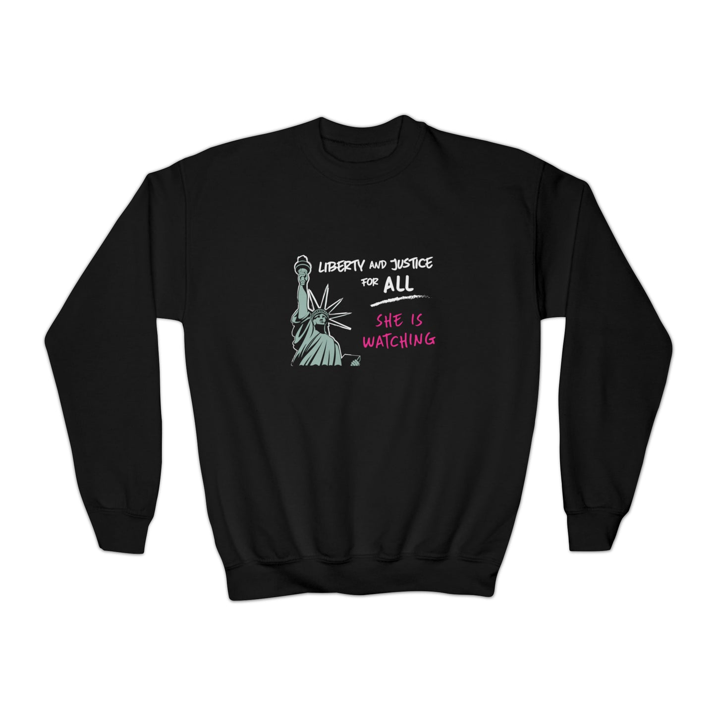 “Lady Liberty” Youth Sweatshirt