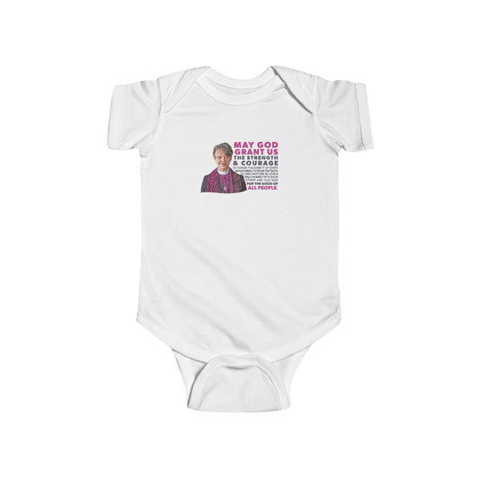 "Mariann Budde Bishop" Infant Onesie