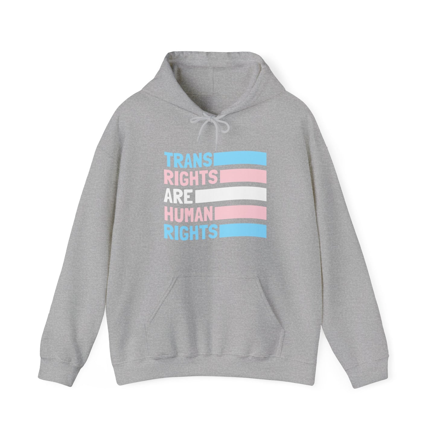 “Trans Rights Are Human Rights” Unisex Hoodie