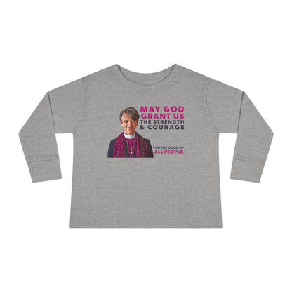 "Mariann Budde Bishop" Toddler Long Sleeve Tee
