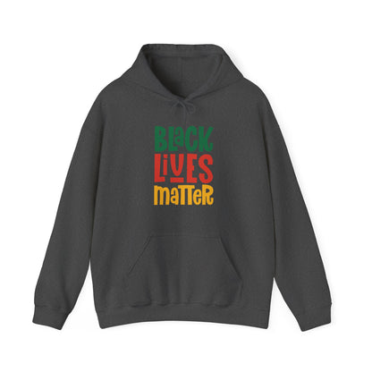 “Black Lives Matter – Solidarity (Pan-Africa 2)” Unisex Hoodie