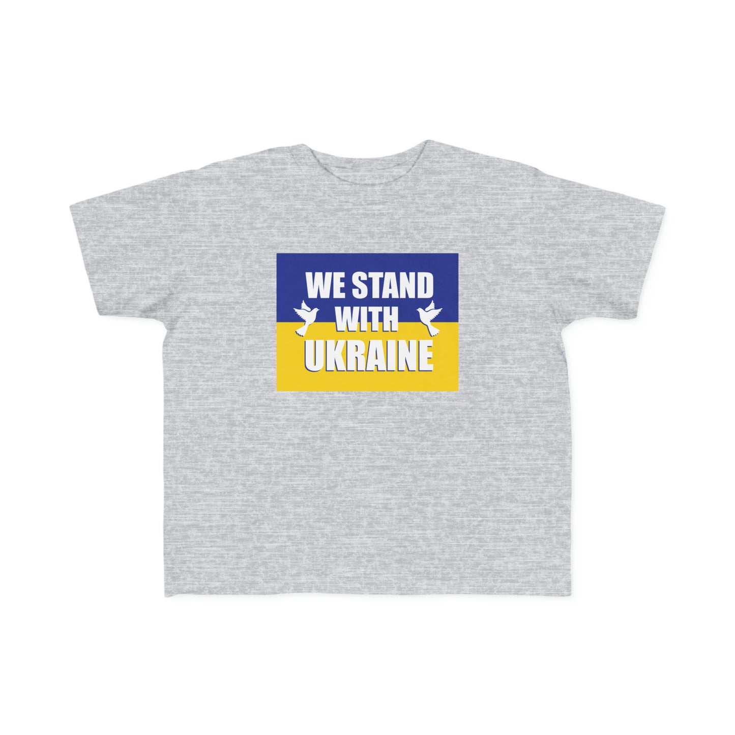 “We Stand With Ukraine” Toddler's Tee