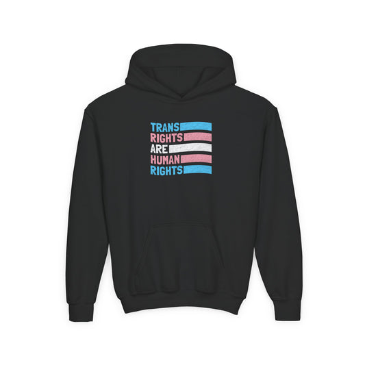 “Trans Rights Are Human Rights” Youth Hoodie
