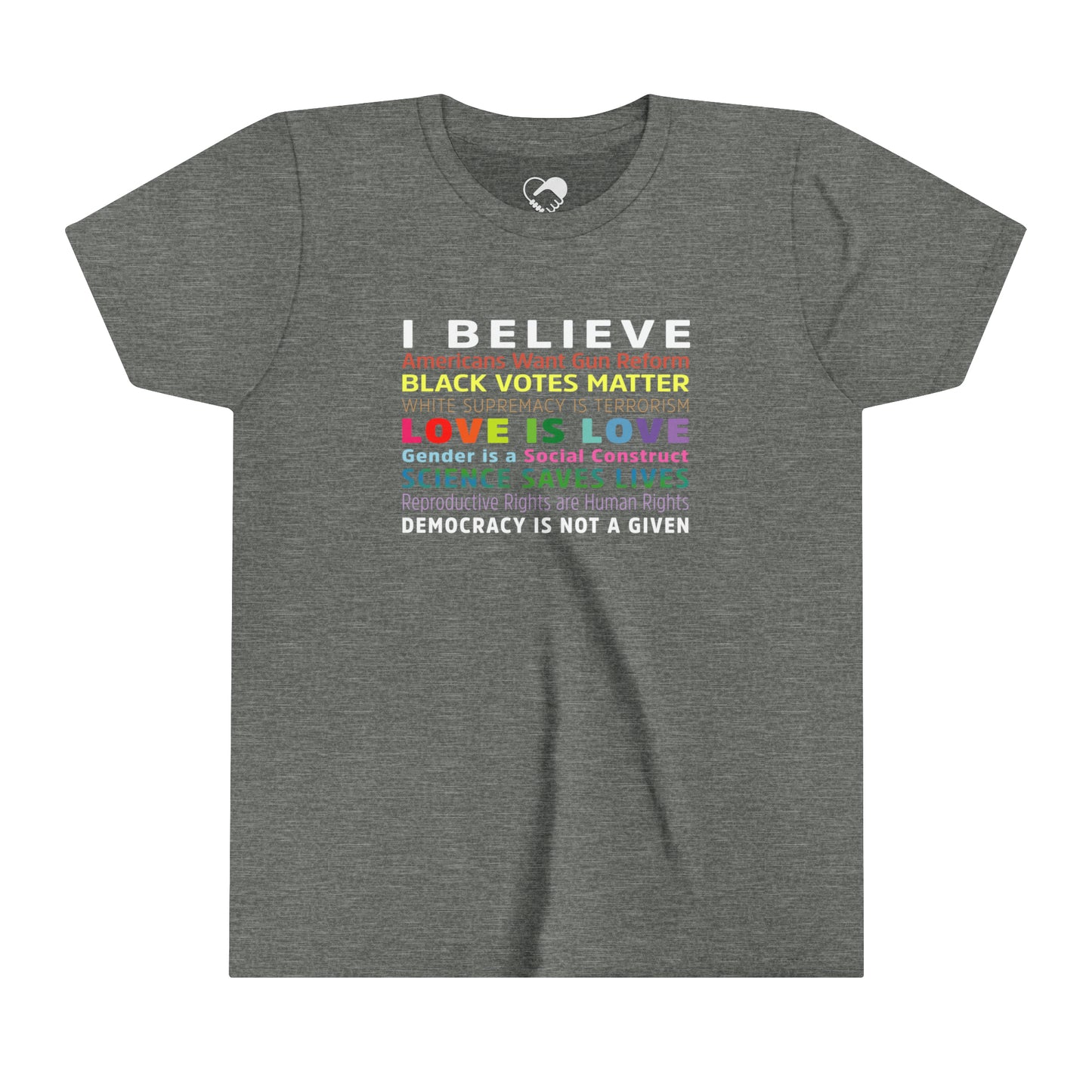 “I / We Believe 2024” Youth T-Shirt
