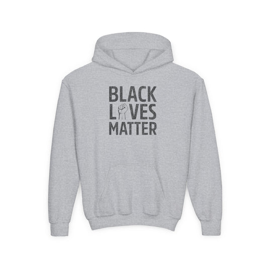 “Black Lives Matter – Unity Fist” Youth Hoodie