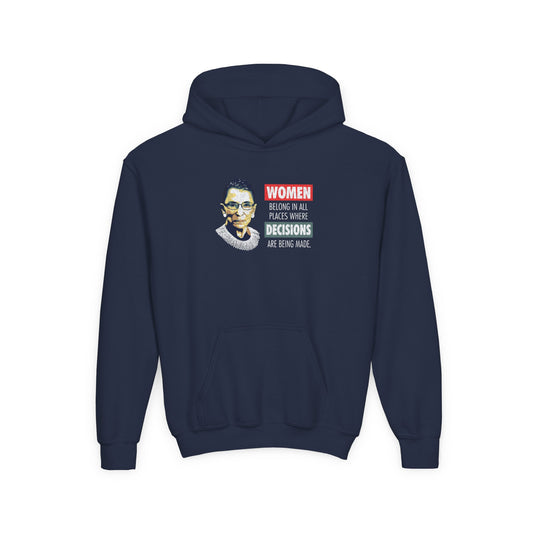 “Notorious RBG” Youth Hoodie
