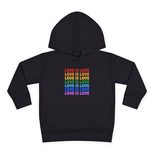 “Love is Love” Toddler Hoodie