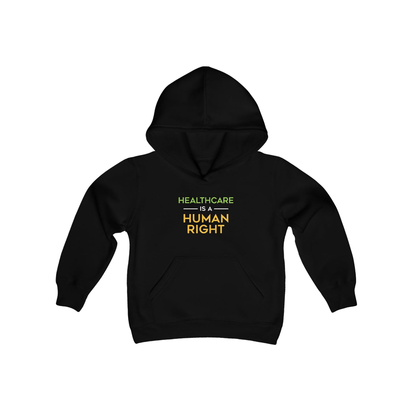 “Healthcare Is A Human Right” Youth Hoodie