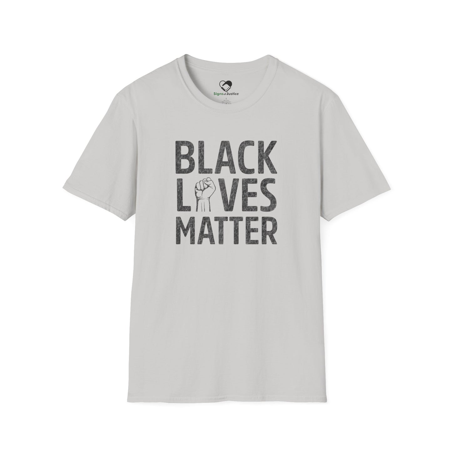 “Black Lives Matter – Unity Fist” Unisex T-Shirt