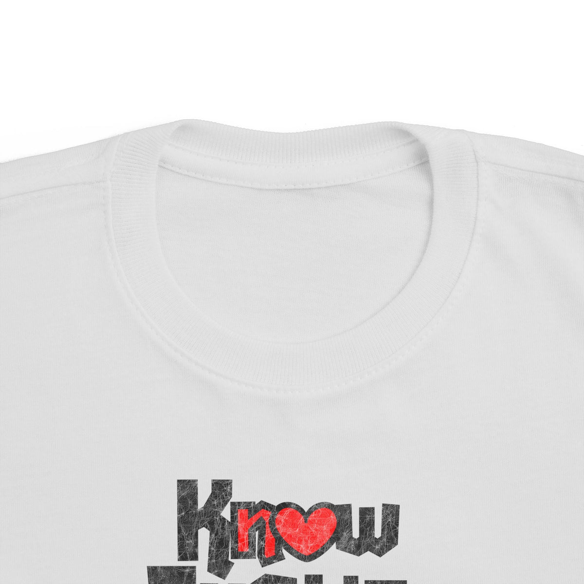 "Know Justice, Know Peace (Heart of Awareness)" Kids T-Shirt