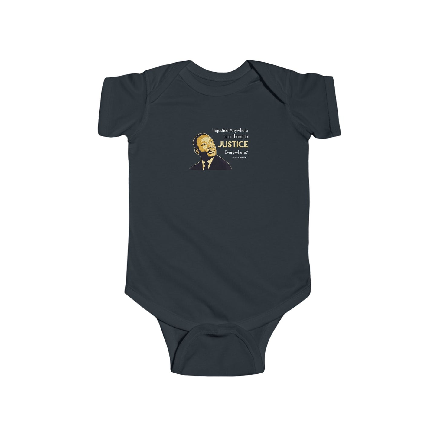 "MLK Justice” Infant Onesie