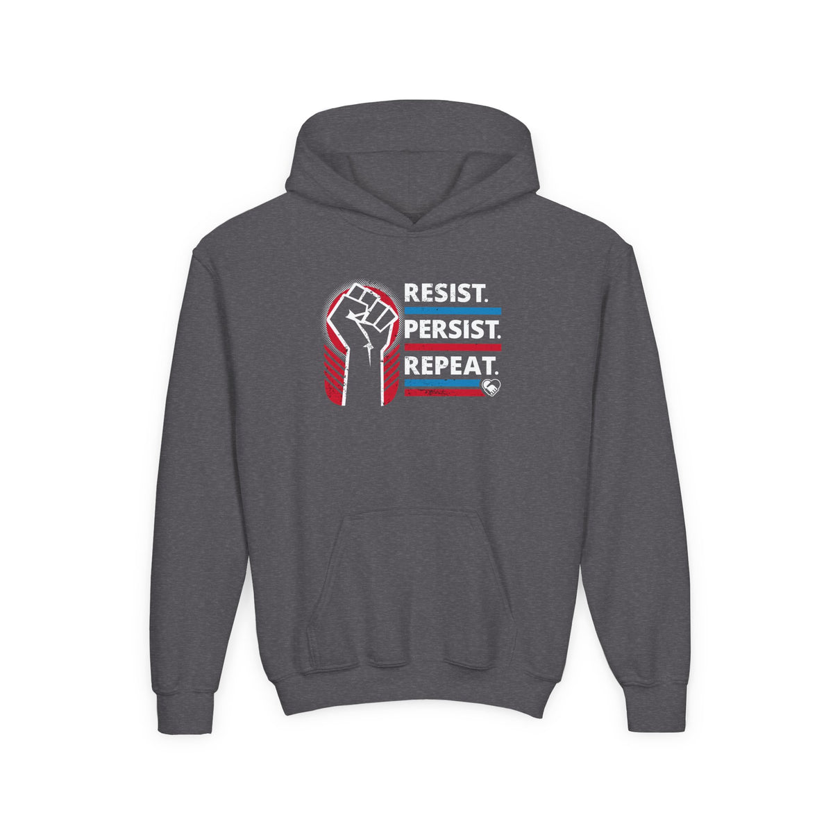 "Resist Persist Repeat" Kids Hoodie