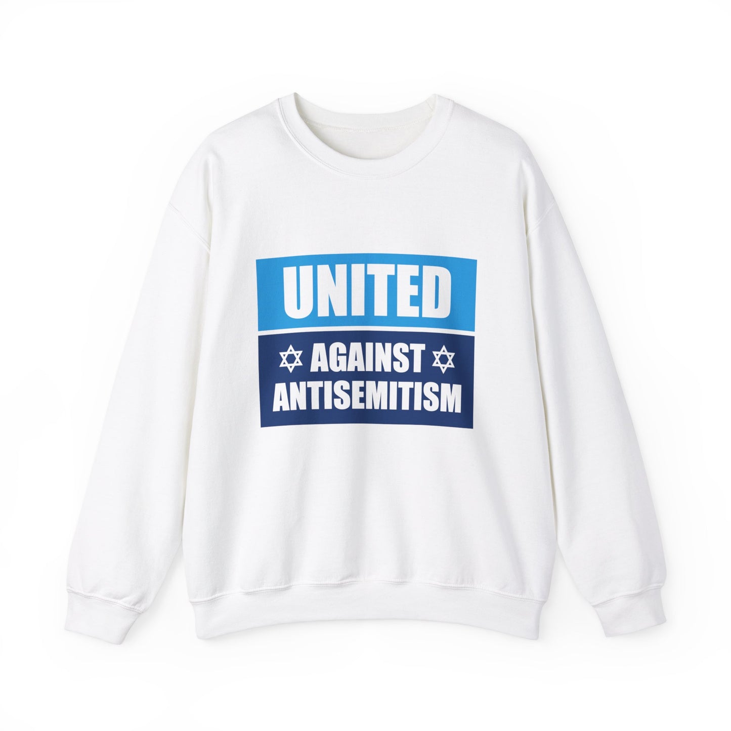 “United Against Antisemitism” Unisex Sweatshirt