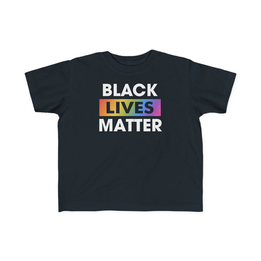 “Black Lives Matter (LGBTQ+)” Toddler's Tee