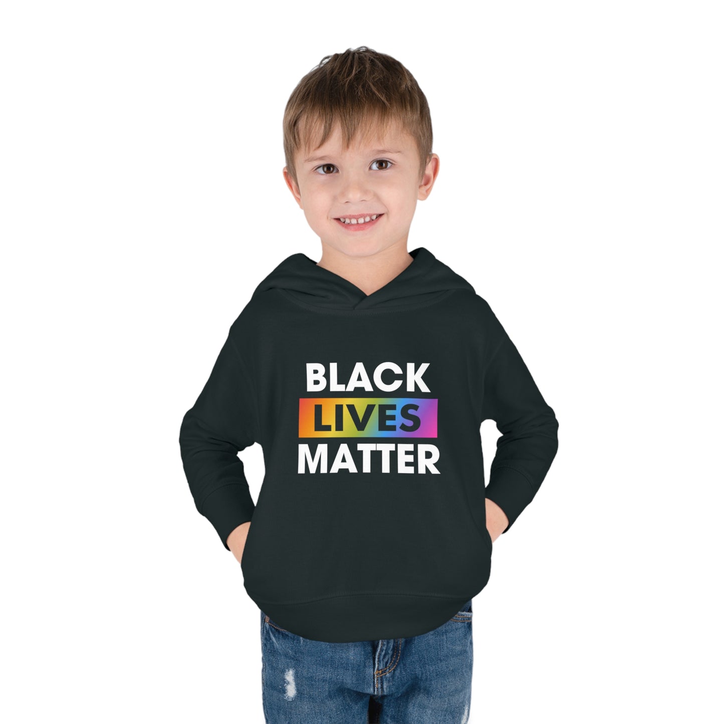 “Black Lives Matter (LGBTQ+)” Toddler Hoodie