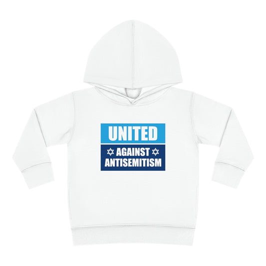 "United Against Antisemitism” Toddler Hoodie