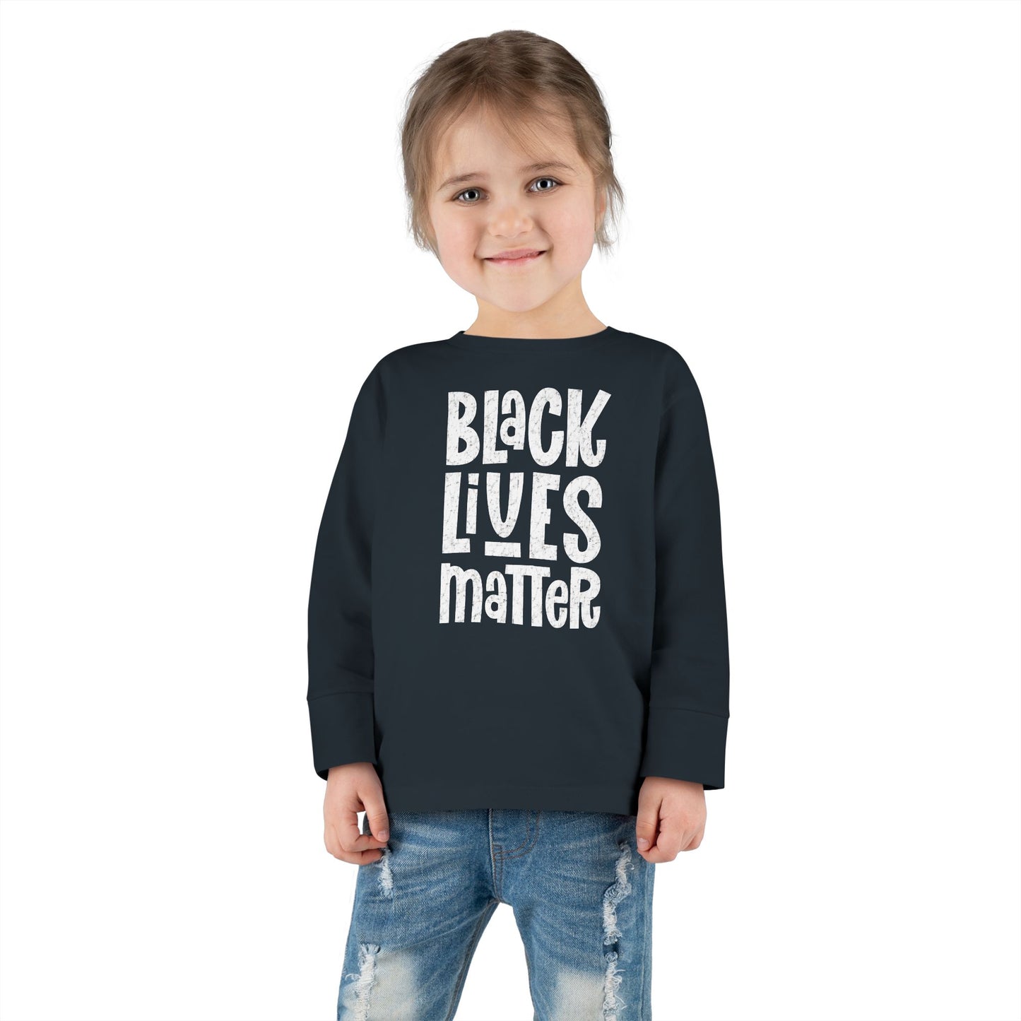 "Black Lives Matter – Solidarity” Toddler Long Sleeve Tee