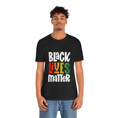 “Black Lives Matter – Solidarity (Pan-Africa 1)” Unisex T-Shirt (Bella+Canvas)