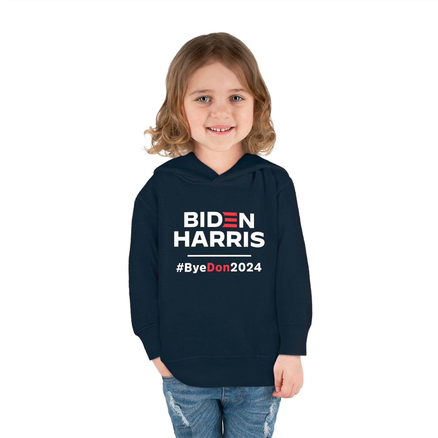 “Biden Harris #ByeDon2024 Election” Toddler Hoodie