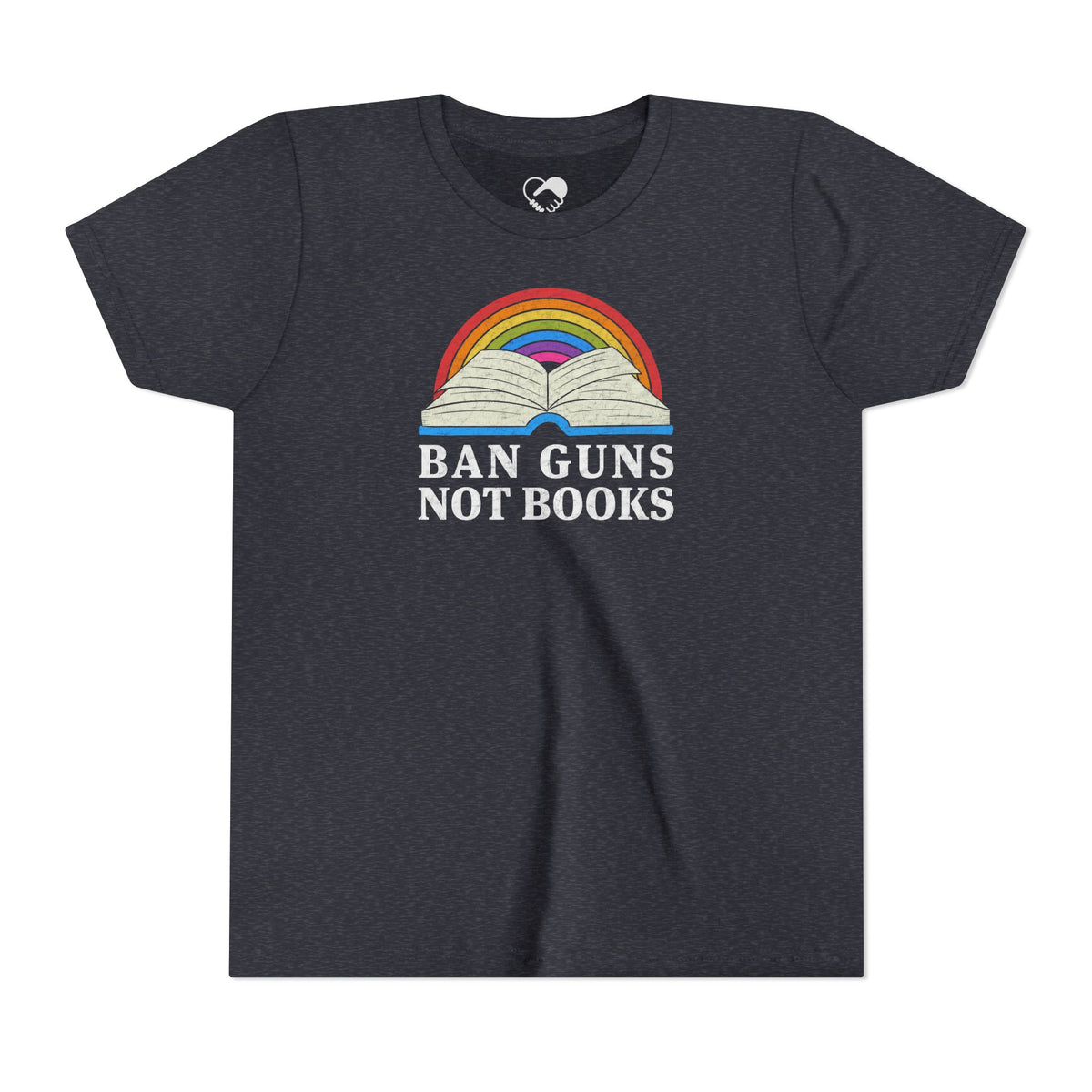 "Ban Guns Not Books" Kids T-Shirt