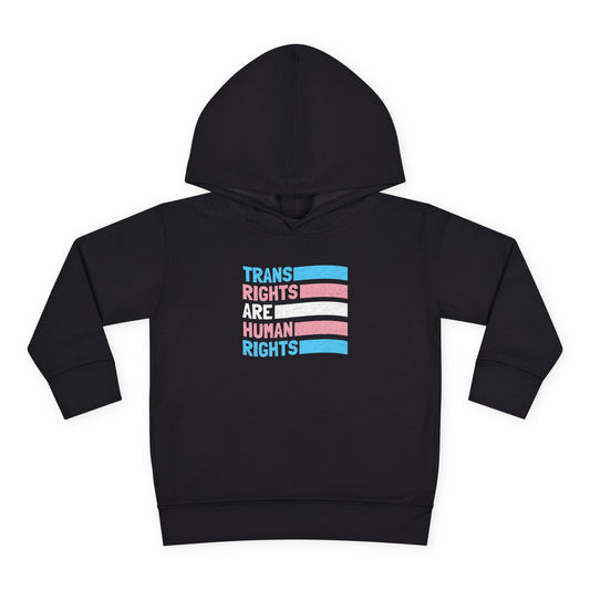 “Trans Rights Are Human Rights” Toddler Hoodie