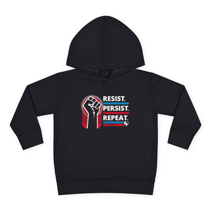 "Resist Persist Repeat" Toddler Hoodie