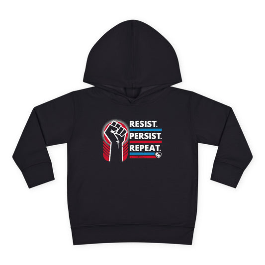 "Resist Persist Repeat" Toddler Hoodie