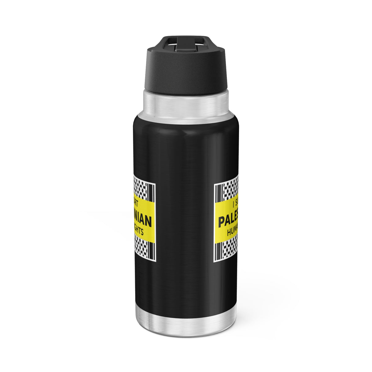 "I Support Palestinian Human Rights" 32 oz. Tumbler/Water Bottle