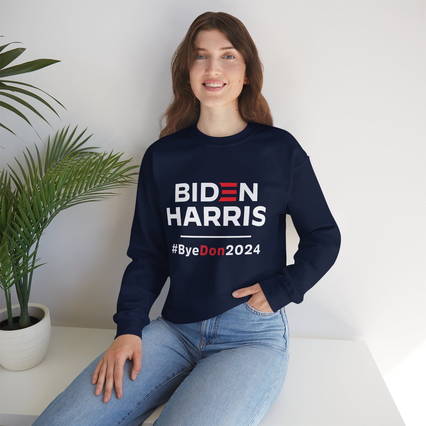 “Biden Harris #ByeDon2024 Election” Unisex Sweatshirt