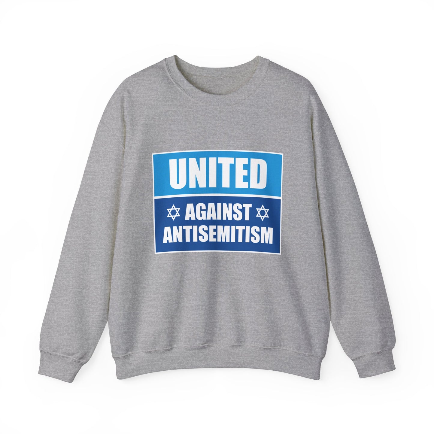 “United Against Antisemitism” Unisex Sweatshirt