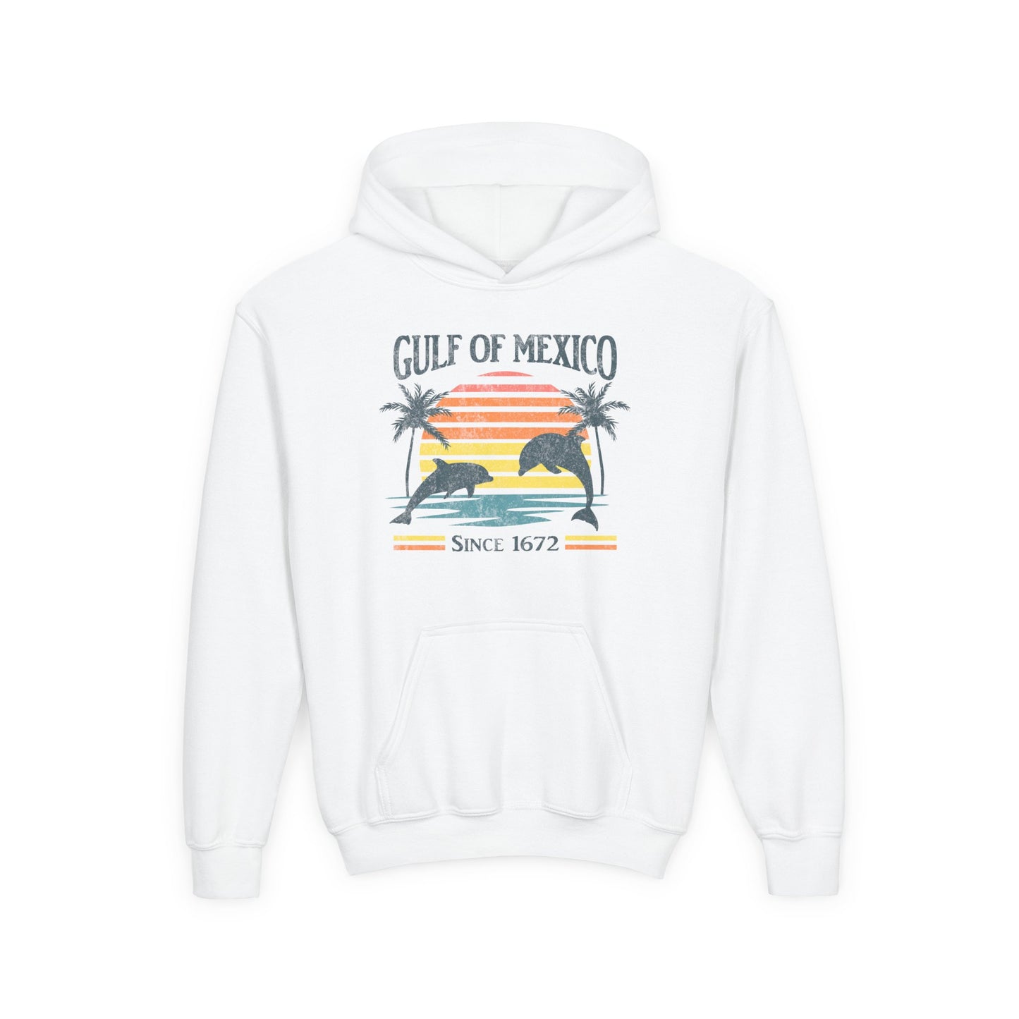 "Gulf of Mexico - Since 1672" Youth Hoodie